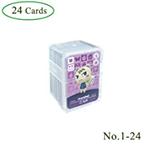 Tarjetas de juego NFC Tag para Animal Crossing- 24 piezas Tarjetas de juego Nfc con estuche de cristal Compatible con…